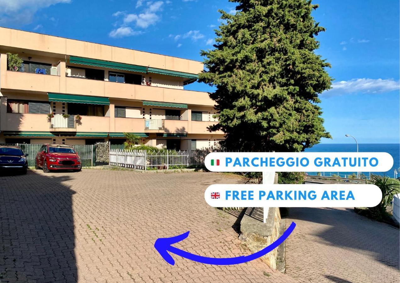 Free Parking-Sea View, With Pool & Garden Lägenhet Sanremo Exteriör bild
